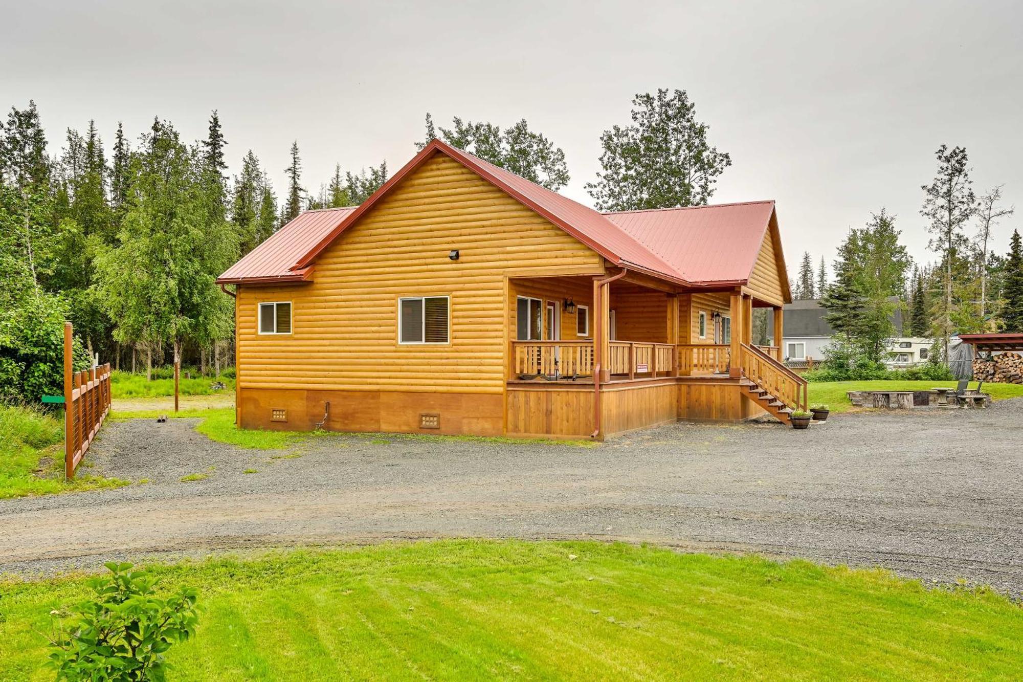 Fishermans Cabin In Soldotna Near Kenai River! Exterior foto