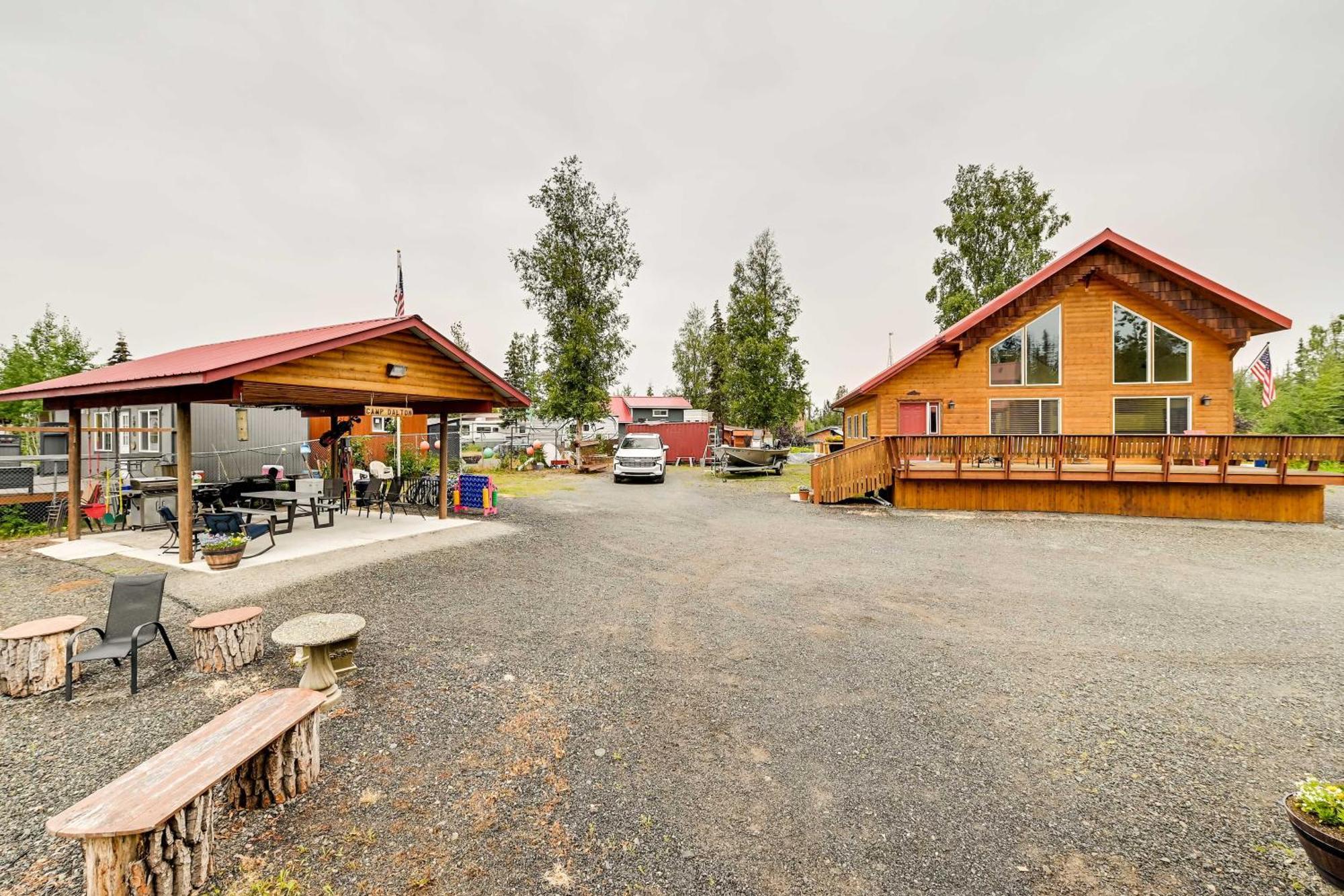 Fishermans Cabin In Soldotna Near Kenai River! Exterior foto